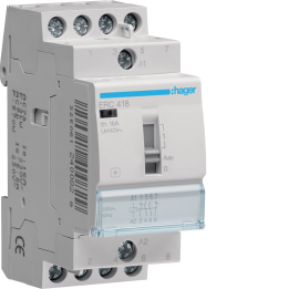 Hager ERC418 Smart Relay Module 16A 2NO+2NC 230V