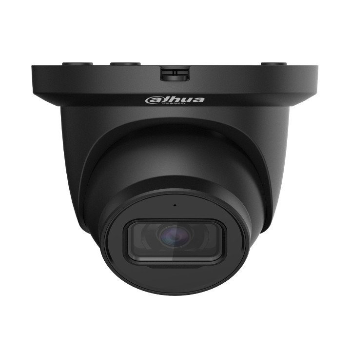 DAHUA IPC-HDW5442TM-ASE-0280B-S3-BLACK 4MP Turret IP Camera with WizMind S AI, 2.8mm Fixed Lens, PoE, AcuPick, Face Recognition