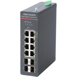Hikvision DS-3T1512HP-SI-8P4FKIT(240W) LinkVu - lüliti PoE.