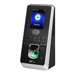 ZKTECO ZK-MULTIBIO800H Biometric Fingerprint Terminal with Keypad, 8000 Users, RS-485