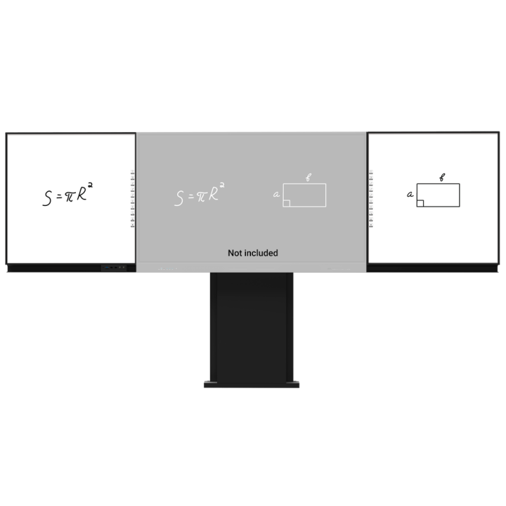 IBOARD IB-WB-YL86-WW Seinäteline televisiolle tai näytölle, valkoinen
