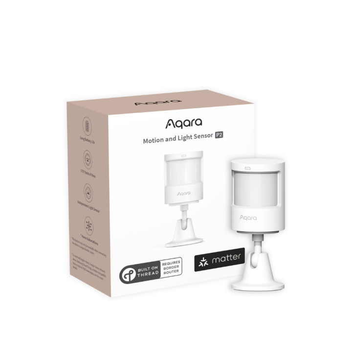 AQARA AQ-ML-S03D Viedais daudzsensors – Bluetooth & Matter, iekštelpu lietošanai