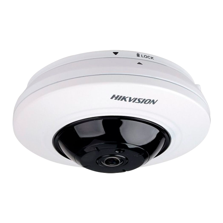 HIKVISION DS-2CD2942F 4MP väliskuppel IP-kaamera PoE-ga, 1,6 mm objektiiv, IR ja valge valgus, IP67, WDR