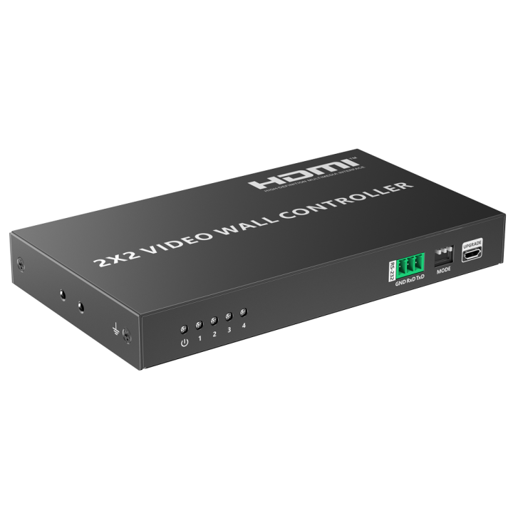 LENKENG HDMI-VW-4-1080p60 4 kanalų HDMI vaizdo sieninis valdiklis Full HD 60Hz