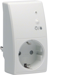 Hager TRC270D RF-pistik sisse/välja pistikupesa adapter (saksa/Schuko)