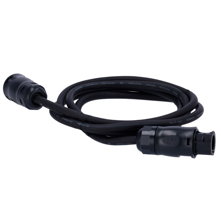 MARCA BLANCA BC01-FM-2M Power Cable 2m Black PVC