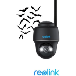 Reolink Argus Series B430 IP kamera 5 MP Wi-Fi, maitinama baterija, juoda
