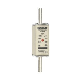 NH fuse-link gG, 500VAC, size 1, 16A double indicator/live tags