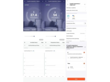 TUYA LCD WiFi temperatūras un mitruma sensors