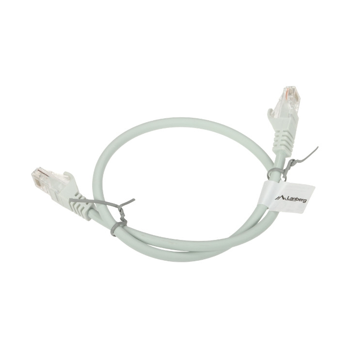 PATCHCORD RJ45/6/0,5-CU-GREY 0,5 m Lanberg