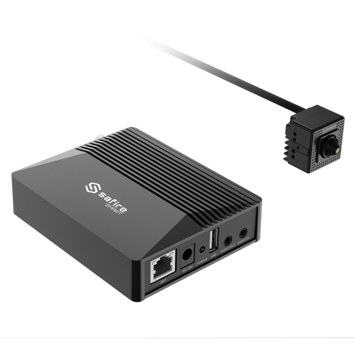 SAFIRE SMART SF-IPPHOLE025A-2I1 Умный релейный модуль с Wi-Fi, PoE и распознаванием лиц – для помещений, белый