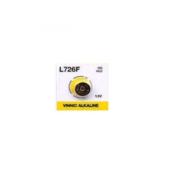 Vinnic L726F / AG2 / 196 1.5V 28mAh Alkaline pulksteņa baterijas 1 gab.