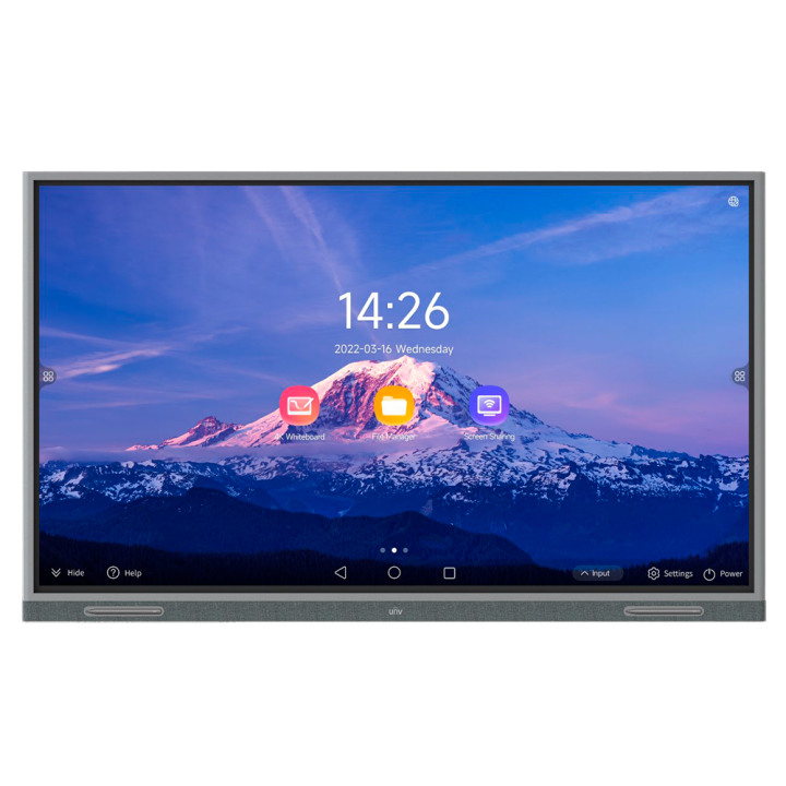 UNIVIEW UV-MW3586-U-S 35,8-tolline 4K UHD IPS ülilai monitor USB-C ja HDMI-ga