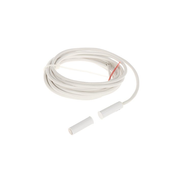 ALARMTECH MC340 Cylindrical Magnetic Contact (Reed Switch) - White