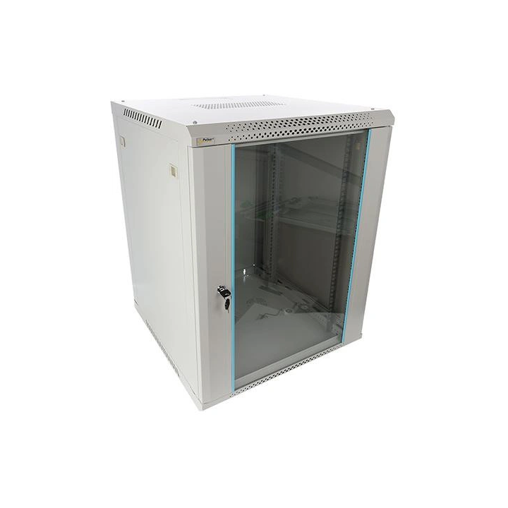 Pulsar RACK spintelė 19" 15U sieninė, 600 × 600 mm, pilka