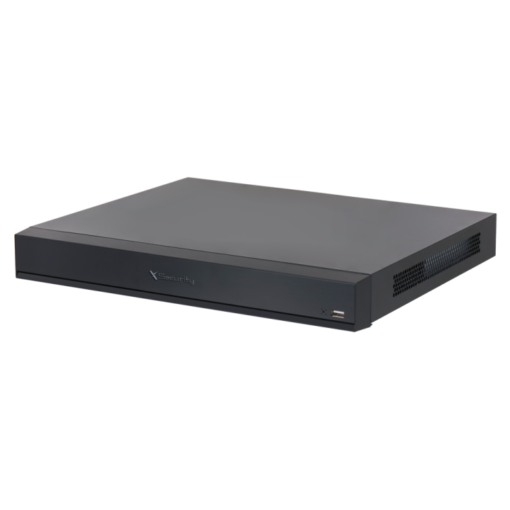 X-SECURITY XS-NVR6208A-8P-WIZSEEK 8-канальный PoE NVR, разрешение 32 МП, 8 встроенных PoE-портов