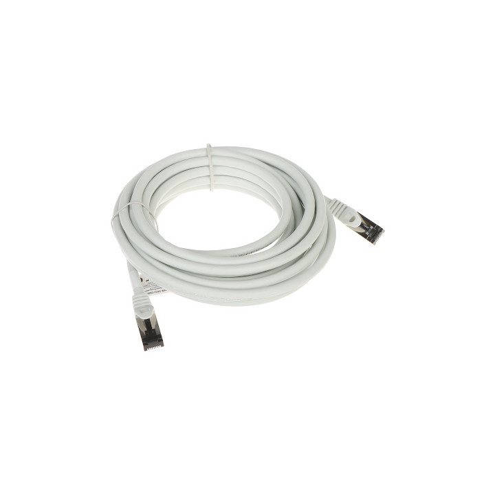 PATCHCORD RJ45/SFTP/8.1/5.0-GREY 5.0 m Lanberg