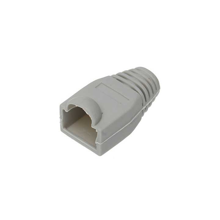 RJ45 Keystone Jack RJ45/WP*P100 - Balts, tīkla sienas plāksnes ieliktnis