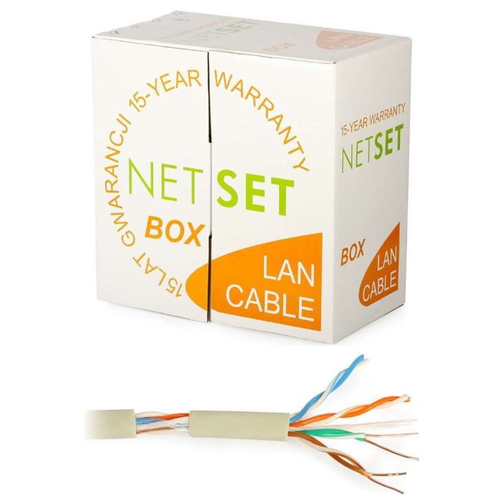 NETSET UTP Cat5e Cable Spool 305m