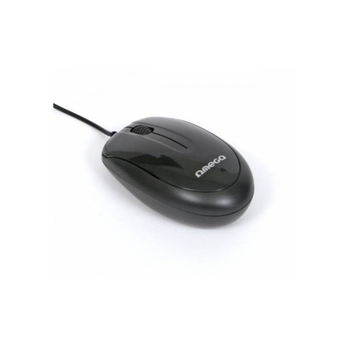 Omega optinė pelė OM07V su USB laidu (juoda)