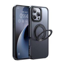 McDodo PC-4933 MagSafe ümbris iPhone 16 Pro Maxile koos alusega (must)