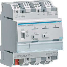 Hager TXA662AN Smart Dimmer 2-kanavainen 300W