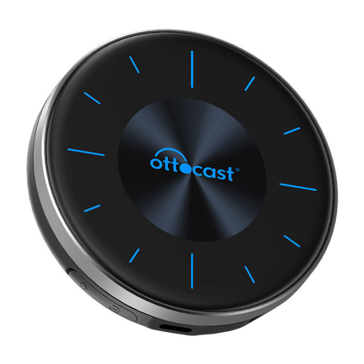 Ottocast PCS46 OtooAiBox P3 Car Multimedia Adapter with Android 12, 8GB RAM, 128GB ROM, 2/3/4G SIM, HDMI (Black)