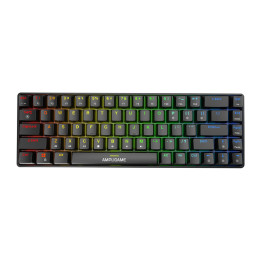 Механическая клавиатура Fifine GK1, 65% RGB (черная)
