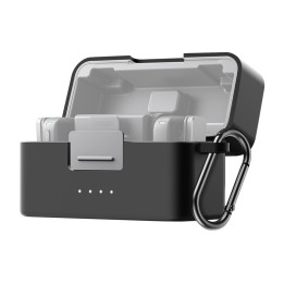 Puluz kaitseümbris DJI Mic Mini jaoks (must)