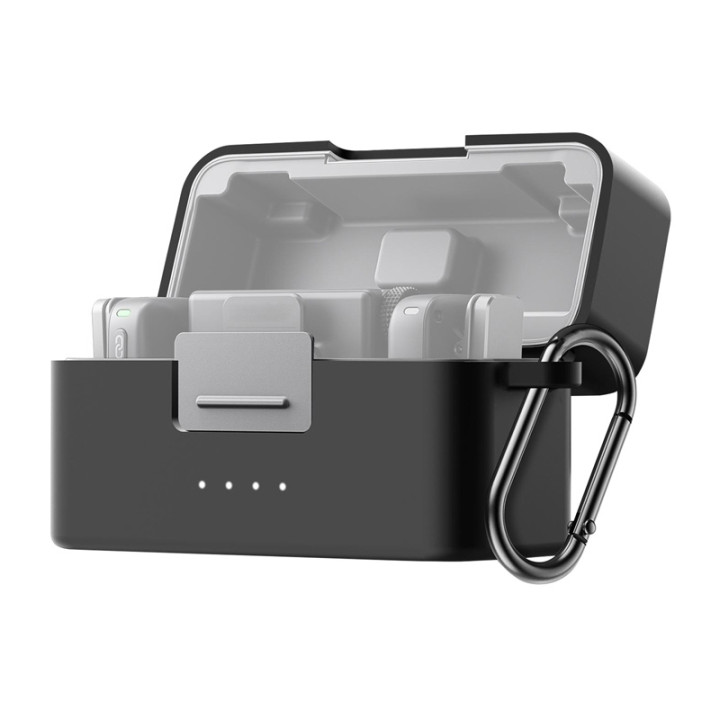 Puluz kaitseümbris DJI Mic Mini jaoks (must)