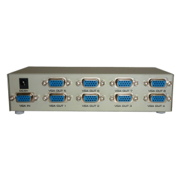 NACIONAL VGA-SPLITTER-8 8-porttinen VGA-jakaja