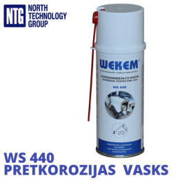 Wekem WS 440 korozijas aizsardzības vaska aerosols pret laikapstākļiem WS440 400 ml
