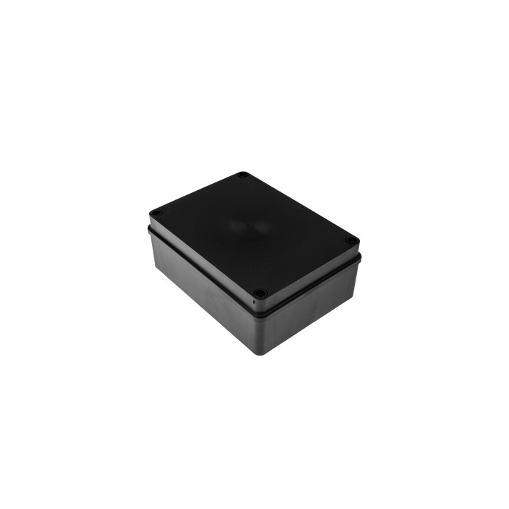 S-BOX dėžutės paviršiaus montavimas IP65 190x140x70mm juodas UV