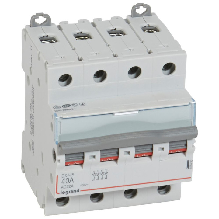 Atskyrimo jungiklis - 4P - 400 V~ - 40 A