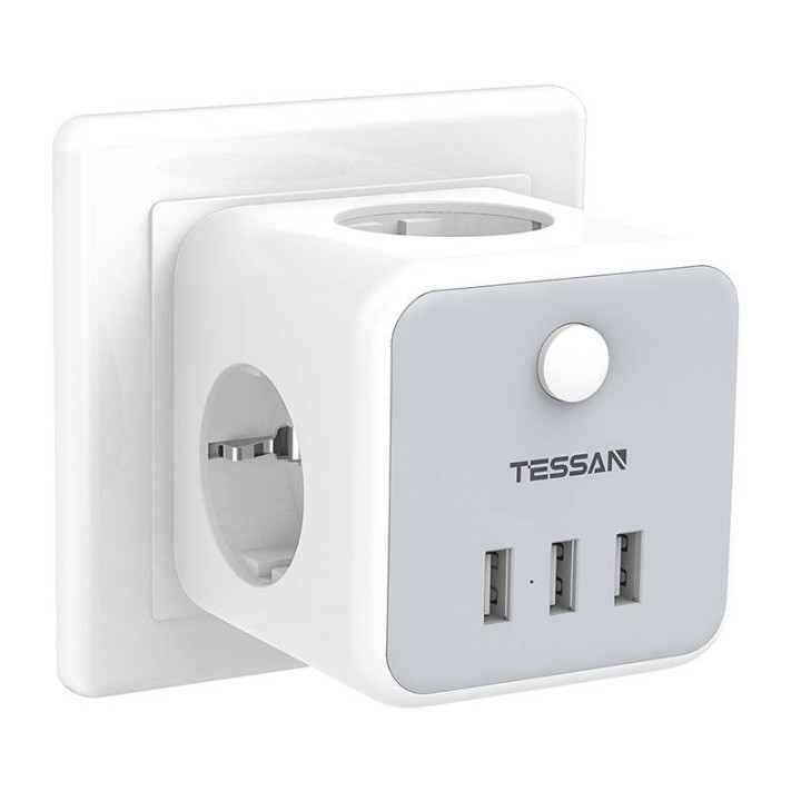 Tessan sienas kontaktligzda TS-301-DE