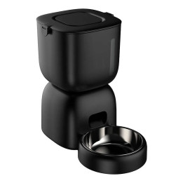 Petwant F14-L(BAS) Автоматический дозатор кормов Wi-Fi Черный