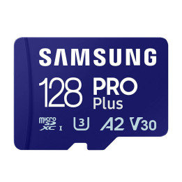 Atminties kortelė Samsung PRO Plus SDXC 128 GB U3 A2 V30 (MB-MD128SA/EU)