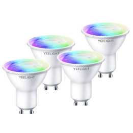Yeelight GU10 W1 (цветной) 4 шт.