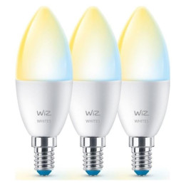 WiZ,Kynttilä,4,9W,2700-6500,C37,E14,3kpl valonlähde