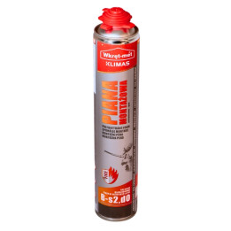 POLIURETĀNA PUTU PMPF-750 UGUNSDROŠINĀŠANAS PUTAS VARBA 750 ml WKRĘT-MET KLIMAS