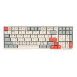 Darmoshark K7 PRO EF switch langaton pelinäppäimistö (valkoinen)