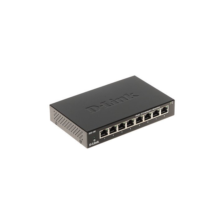 D-Link DES-108/E 8-Port Fast Ethernet Switch