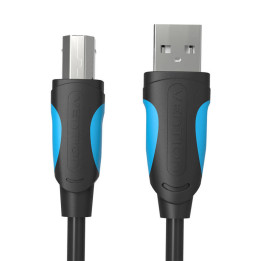 Кабель принтера USB 2.0 A — USB-B Vention VAS-A16-B200 2 м Черный