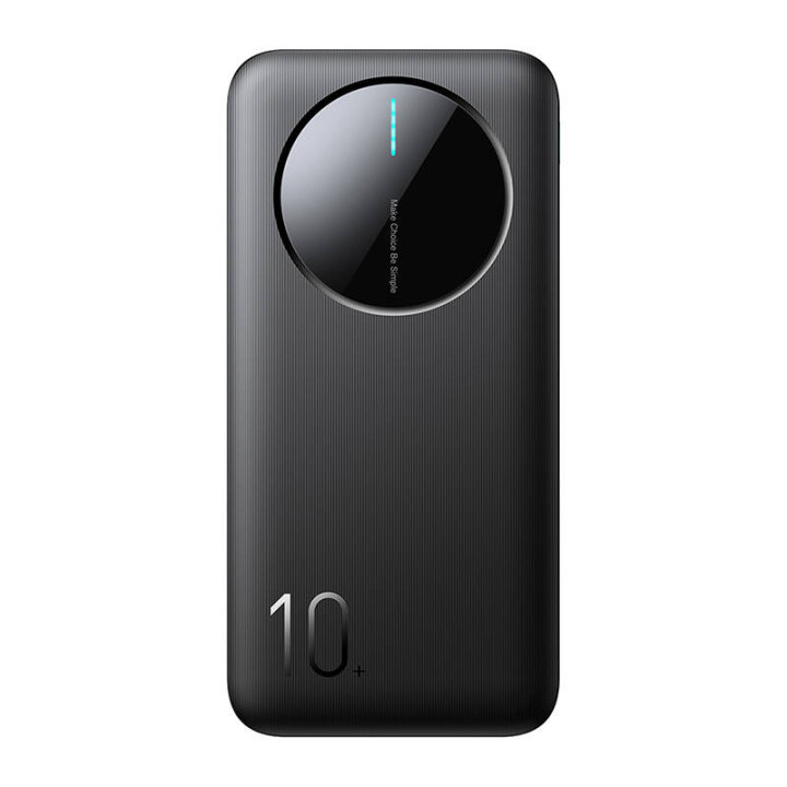Joyroom Powerbank JR-PBF12 2.4A LED 10000mAh (juodas)