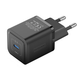 Зарядное устройство, Vention, FEPB0-EU, USB-C, 20 Вт, GaN (черный)