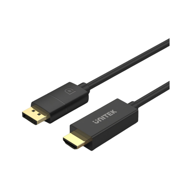 Unitek Kabel DisplayPort 1.2 ja HDMI 4K 60Hz 1,8 m