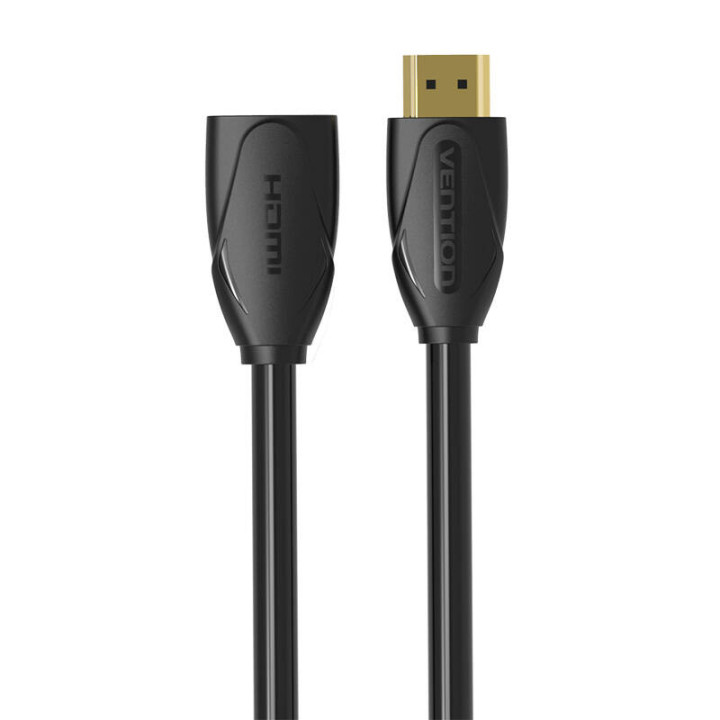 HDMI ventiliacijos plėstuvas VAA-B06-B150 1,5m 4K 30Hz (juodas)