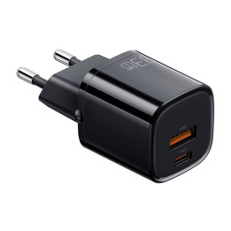 Įkroviklis Mcdodo Nano GaN CH-0151, USB + USB-C, 33 W (juodas)