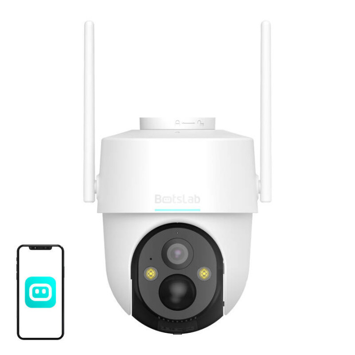 360° lauko WiFi kamera Botslab PT W313 3MP su saulės kolektoriumi
