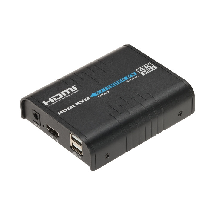 EXTENDER VASTAANOTIN HDMI+USB-EX-120-4K-PRO-V2/RX Delta Multimedia
